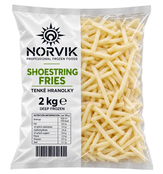 Shoestring fries 2 kg