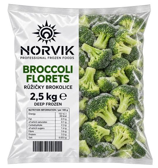 Brokolice 2,5 kg