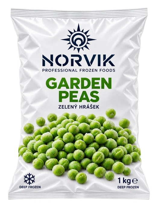 Zelený hrášek NORVIK