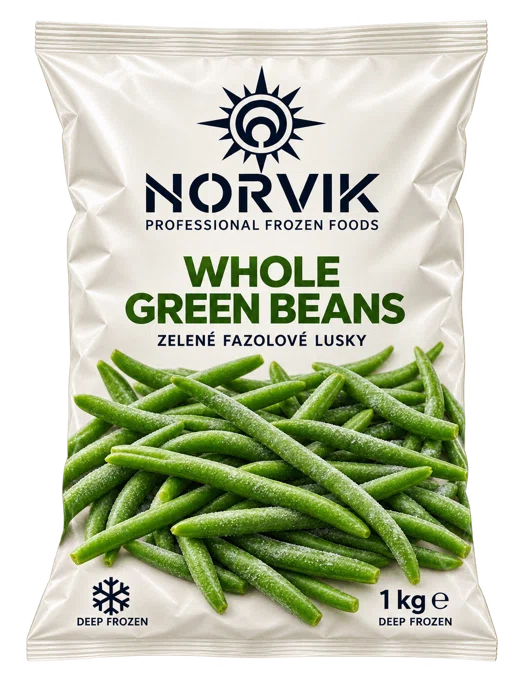 Zelené fazolky NORVIK