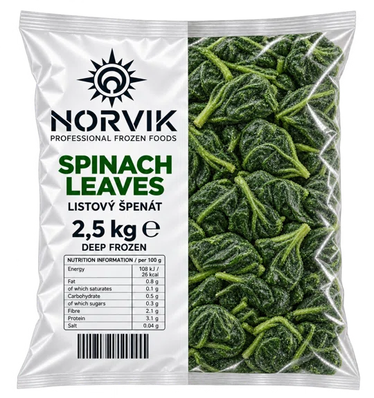 Blattspinat 2,5 kg
