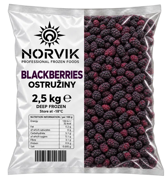 Brombeeren 2,5 kg