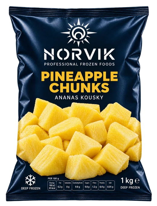 Ananas kousky NORVIK