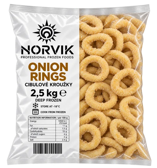 Cibulové kroužky 2,5 kg