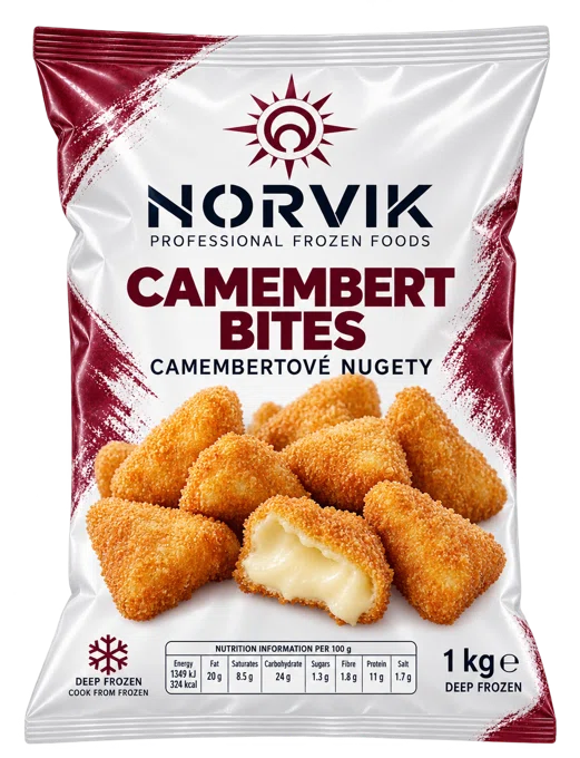 Camembert kousky NORVIK