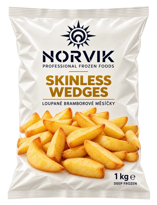 Bramborové měsíčky bez slupky NORVIK